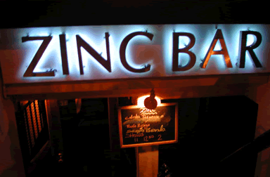 zinc sign